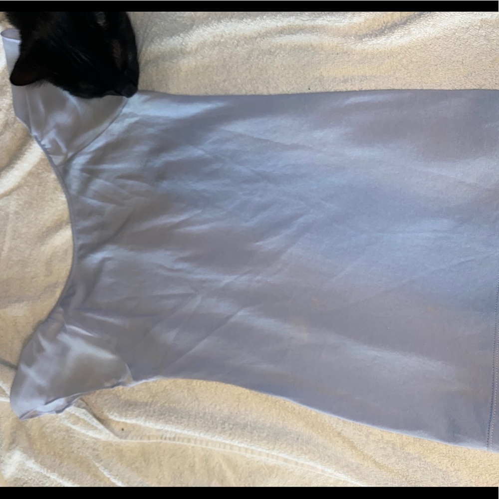 Blue mesh short sleeve